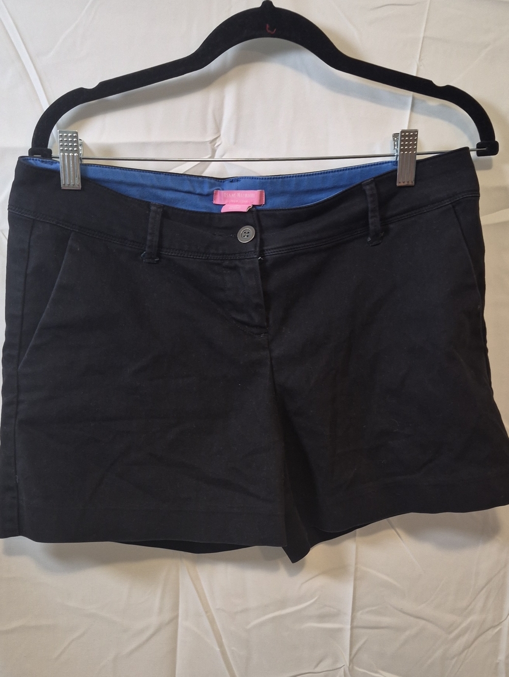 Isaac Mizrahi Black Women's Bermuda Shorts